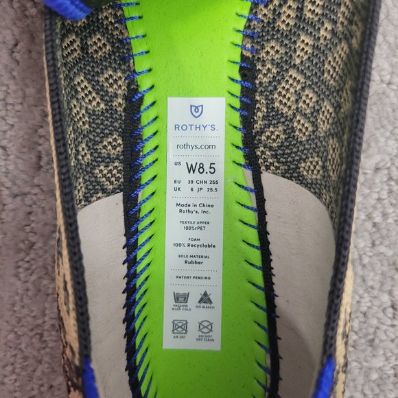 Rothy's The Flat Spotted Slip On Shoes Women's Size US 6, 8, 8.5, 9, 10.5, 11 - Picture 10 of 11